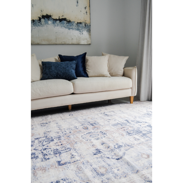 Kiara Distressed Machine Washable Rug - Rugs Fab Habitat