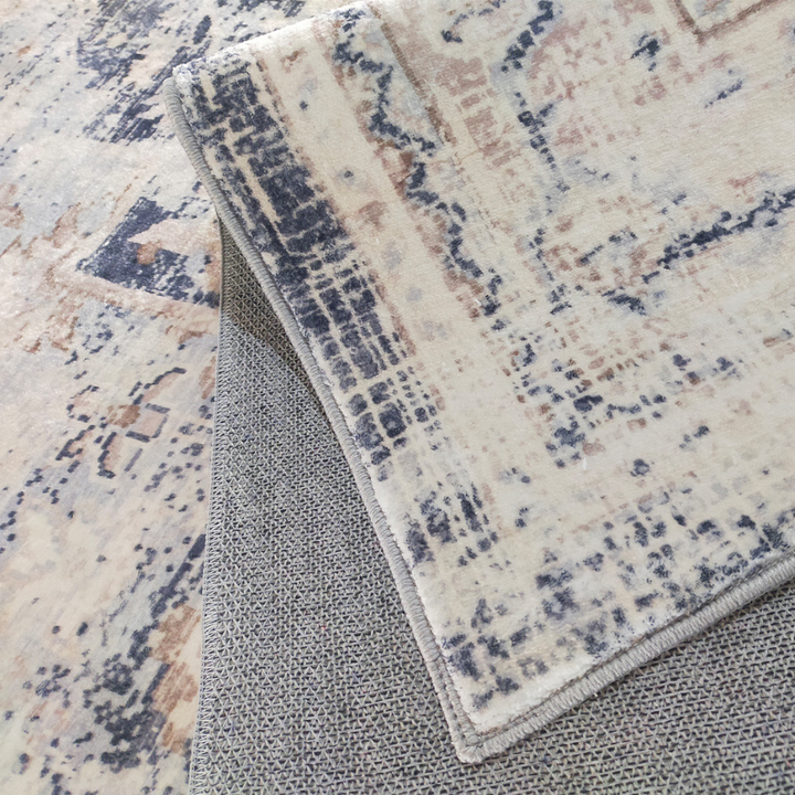 Kiara Distressed Machine Washable Rug - Rugs Fab Habitat