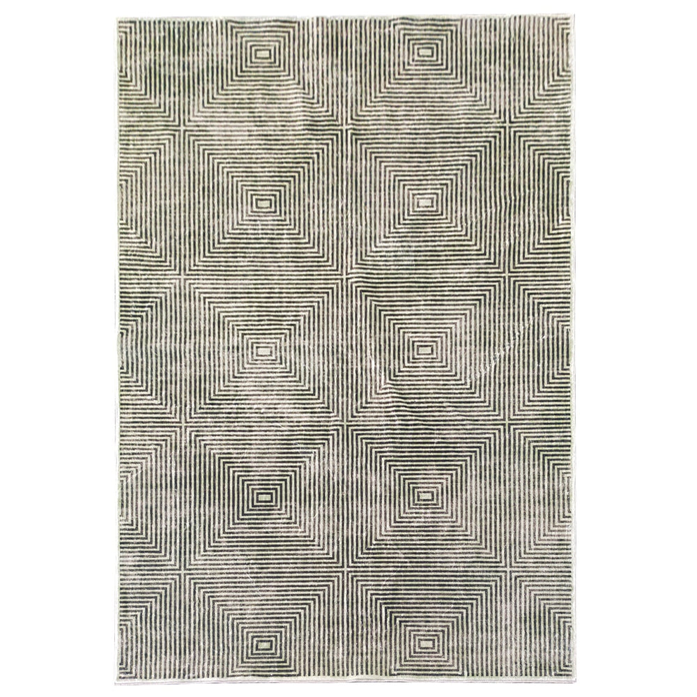 Pam Green Machine Washable Rug - Rugs Fab Habitat