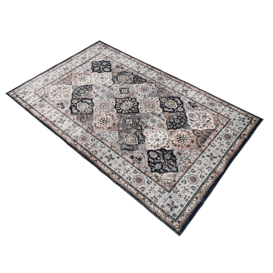 Shilloi Multicolour Washable Carpet Rug - Rugs Fab Habitat