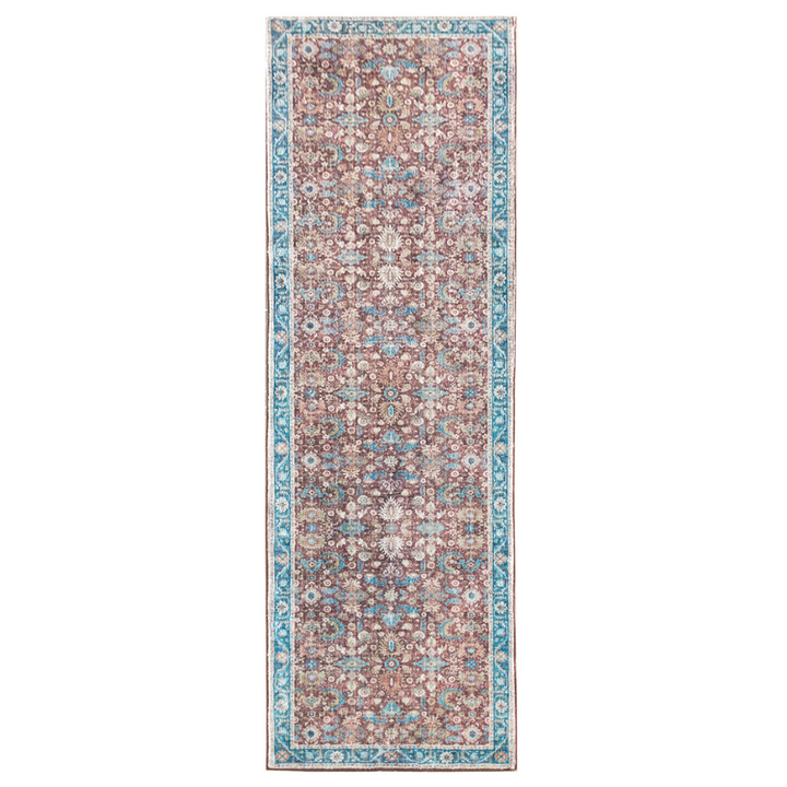 Imna Traditional Machine Washable Hall Runner Rug - Runners Rugs Fab Habitat