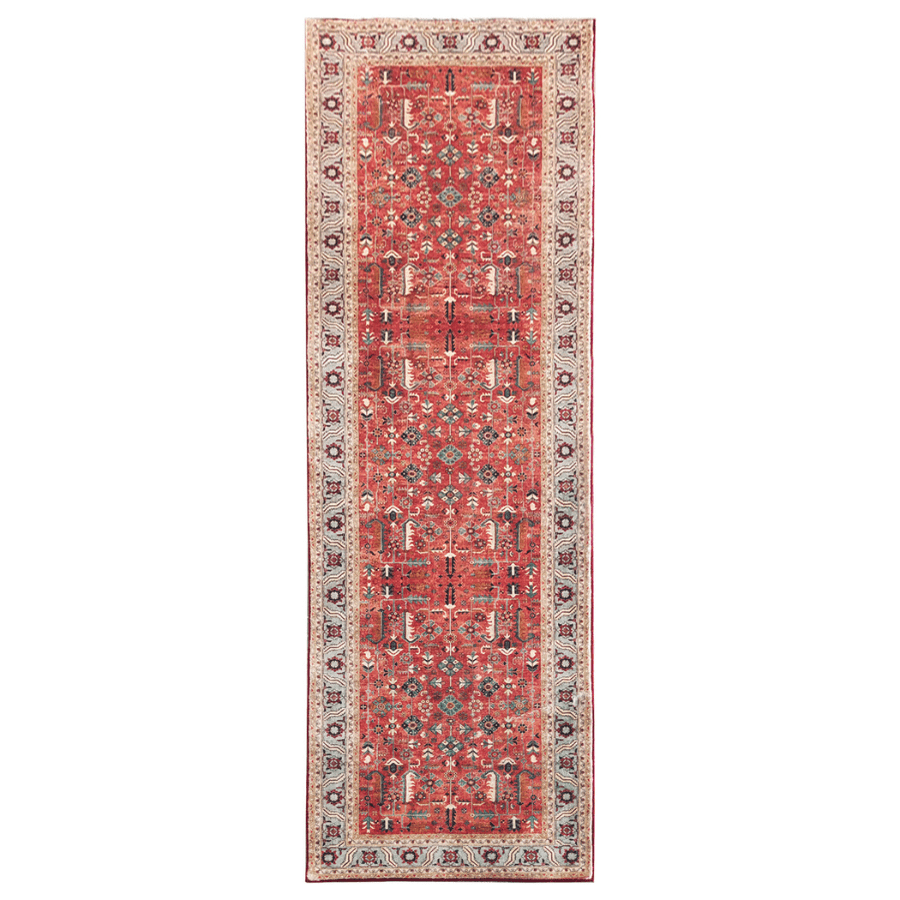 Manila Traditional Machine Washable Hall Runner Rug - Runners Rugs Fab Habitat