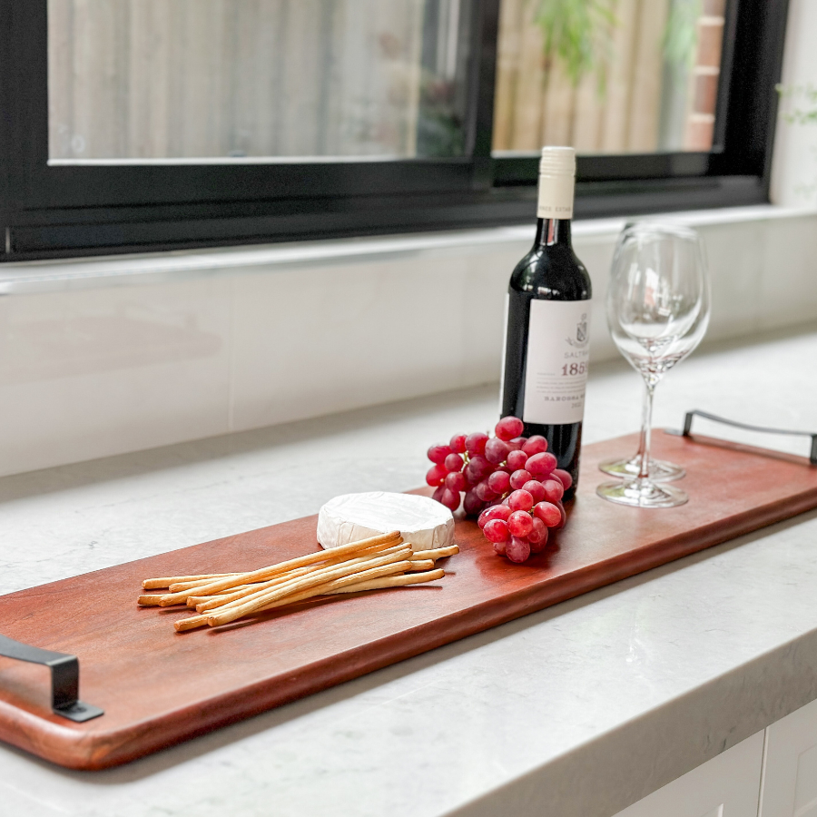 Duqqa Mango Wood 100x25cm Serving Board - Serving Boards Fab Habitat