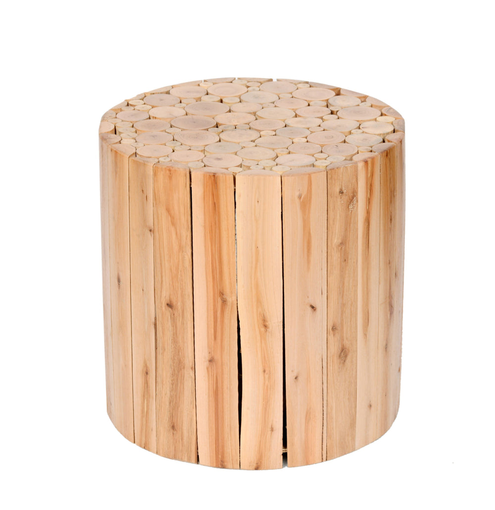 Musca Wooden Side Table - Side Tables Fab Habitat