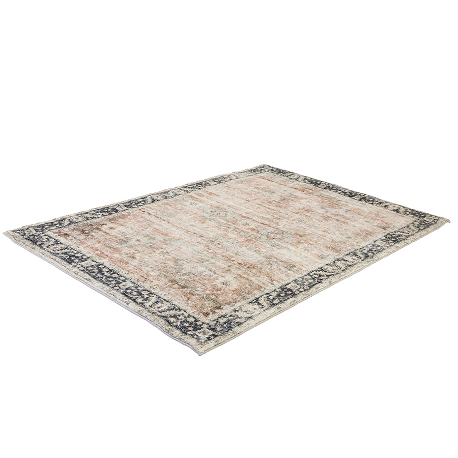 Rann Multicolour Traditional Distressed Large Rug - Soft And Plush Turkish Rugs Fab Habitat