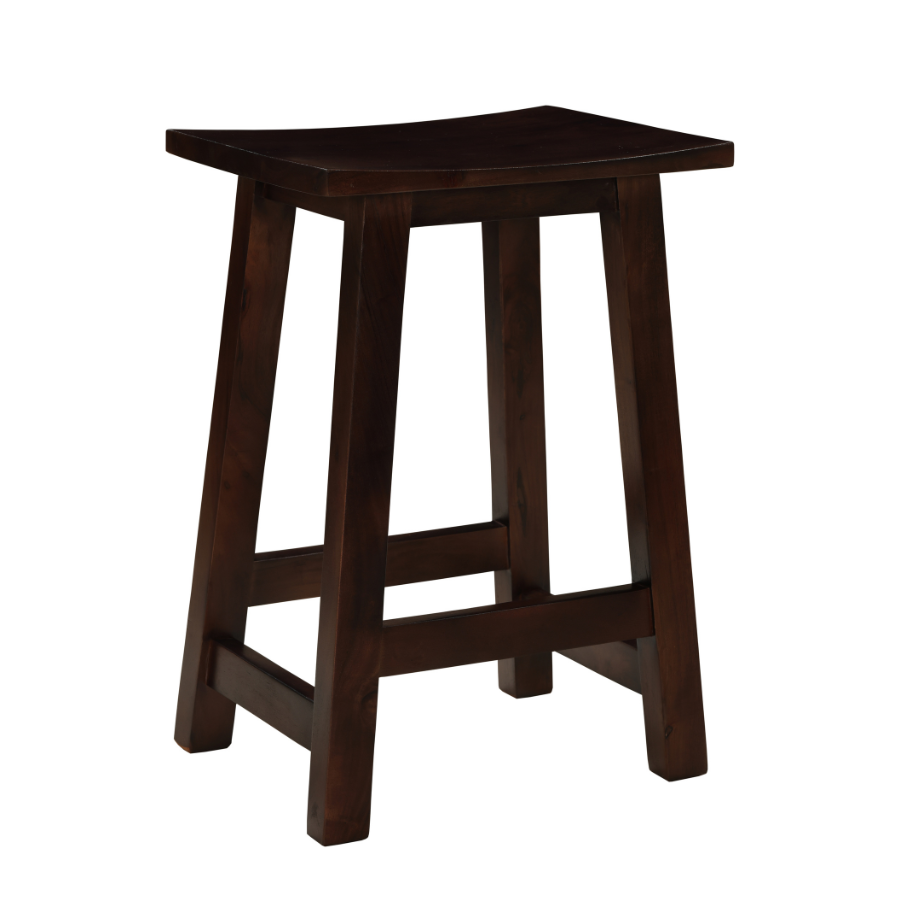 Maya Chocolate Brown Stool - Stool Fab Habitat