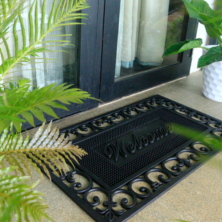 Welcome Rubber Doormat