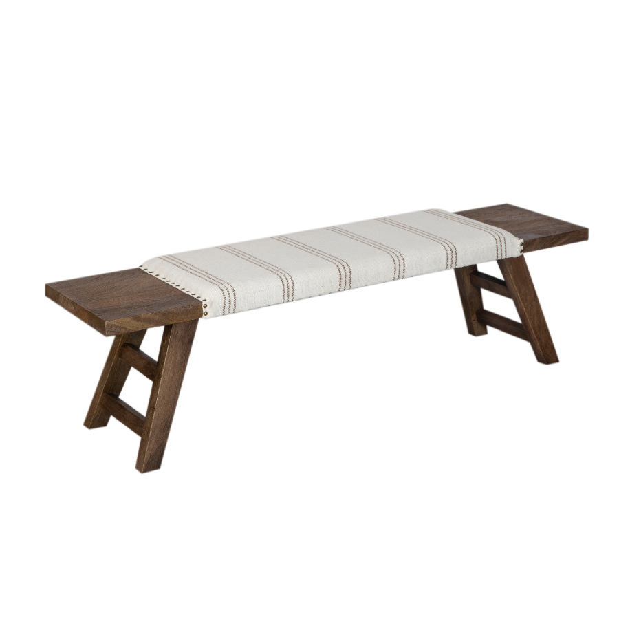 Landour Solid Wood Bench Seat - 120cm