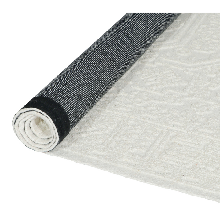 Jay Ivory 100% Wool Rug