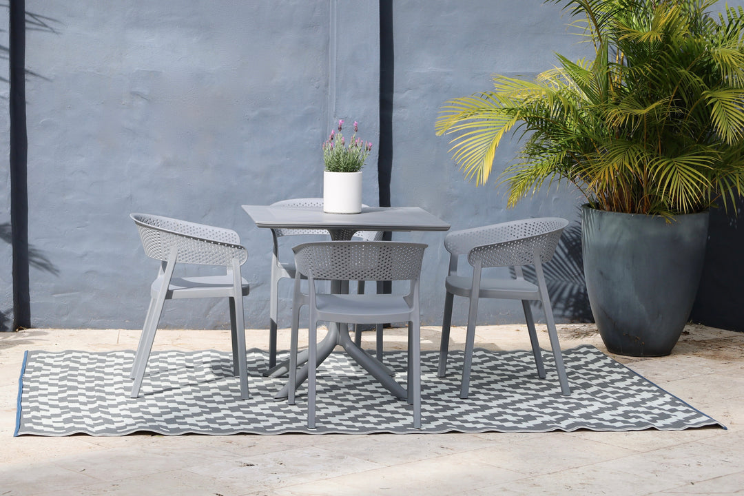 Santacruz Grey Outdoor Table