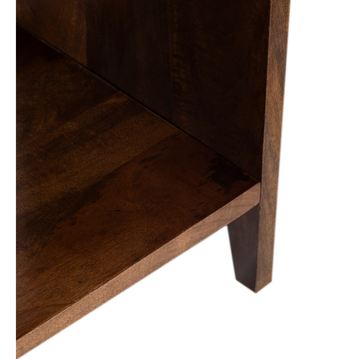 Frazer Walnut Console Table with 3 Drawers - 150cm