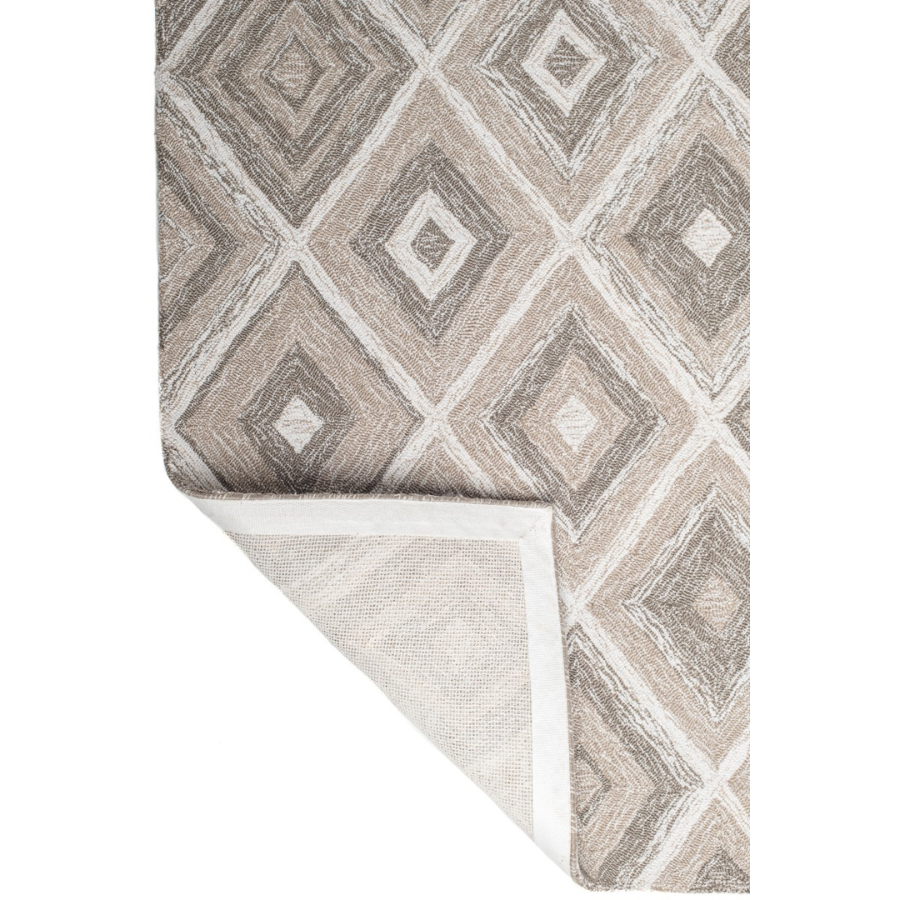 Alexandria Multicolour Beige P.E.T Indoor Outdoor Large Rug