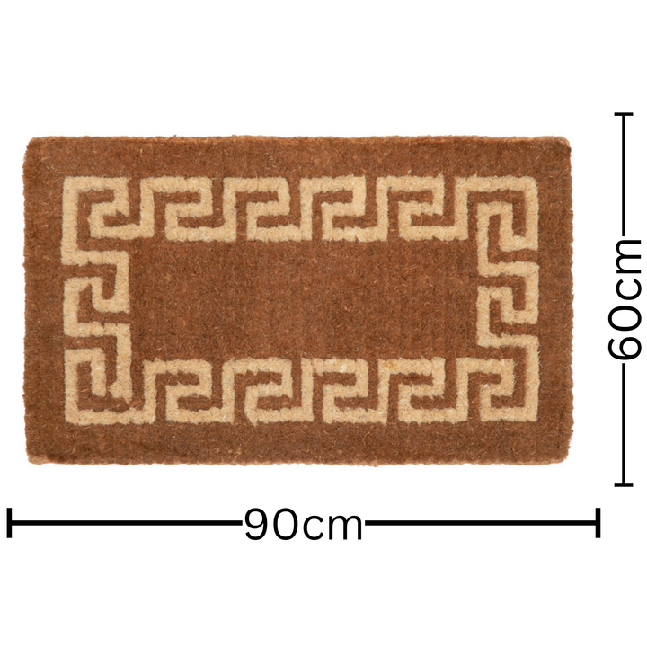 Athens Two Toned Thick Coir Doormat