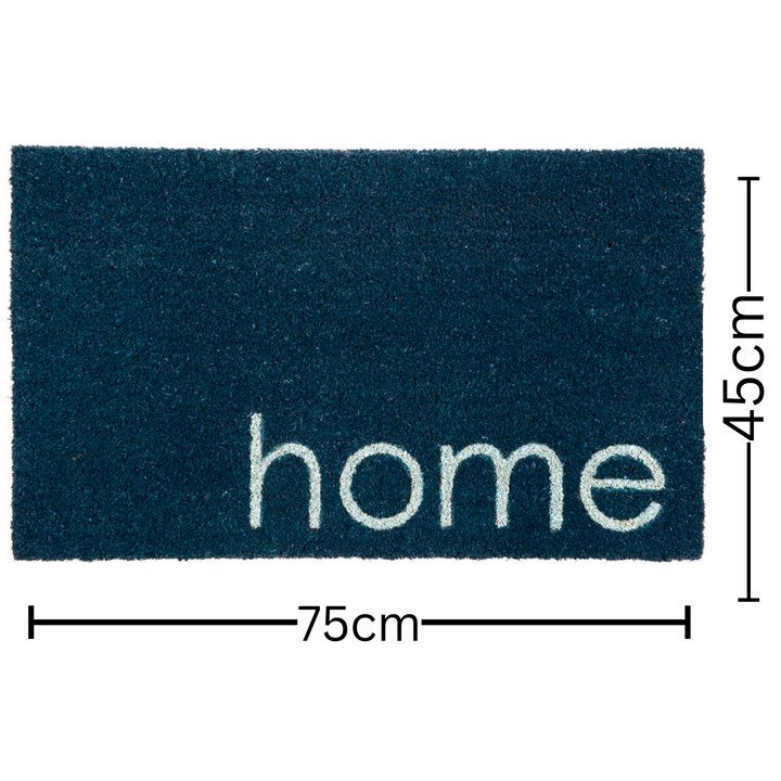 Blue Home PVC Backed Coir Doormat