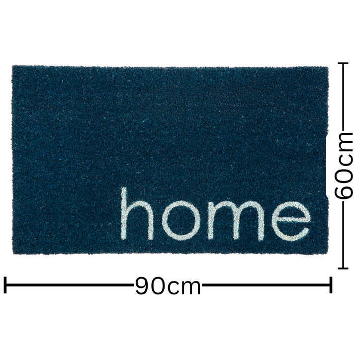 Blue Home PVC Backed Coir Doormat