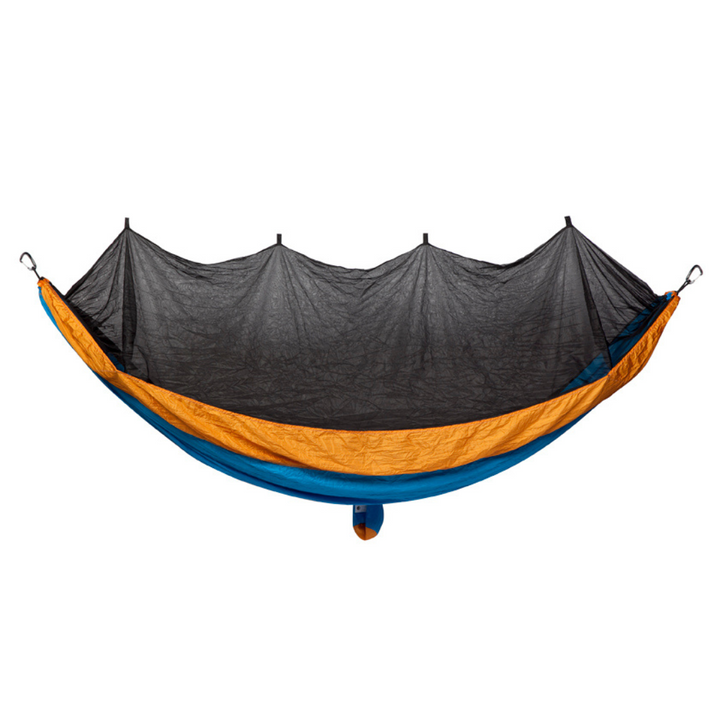 Bug Net Hammock - Hawai Ocean Body & Dark Cheddar Border