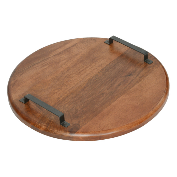 Duqqa Mango Wood 50x50cm Round Serving Board