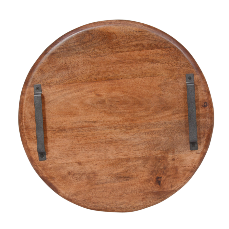 Duqqa Mango Wood 50x50cm Round Serving Board