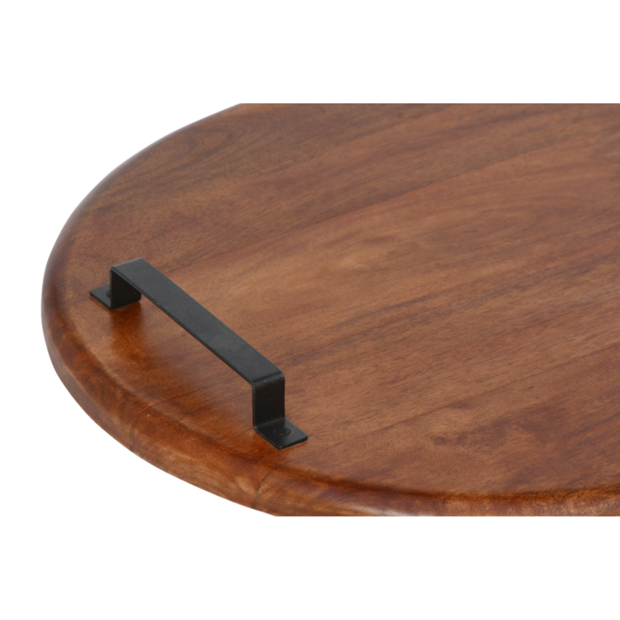 Duqqa Mango Wood 50x50cm Round Serving Board