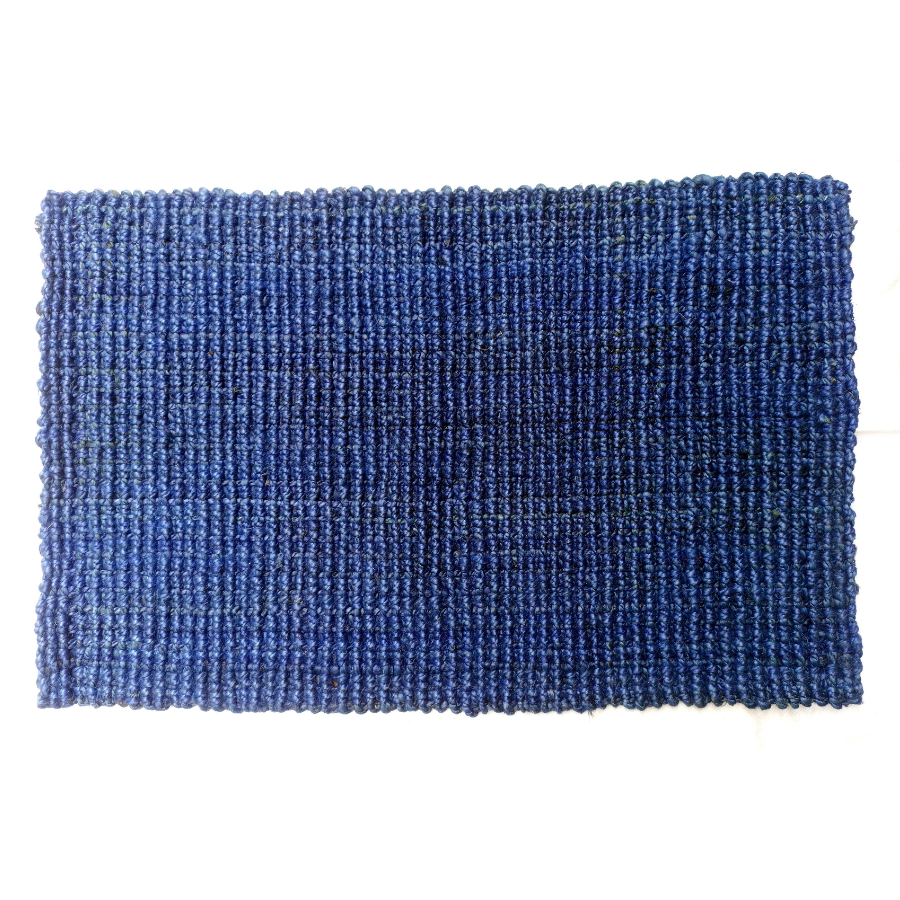 Estate Blue Jute Doormat - 60 X 90 Cm