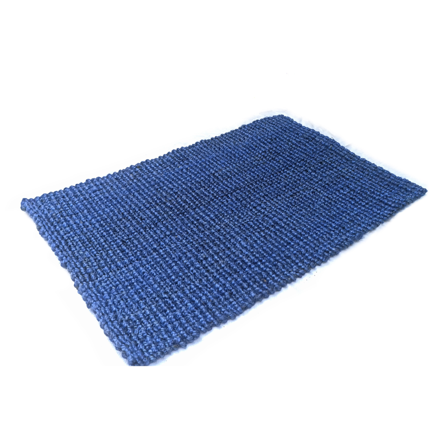 Estate Blue Jute Doormat - 60 X 90 Cm