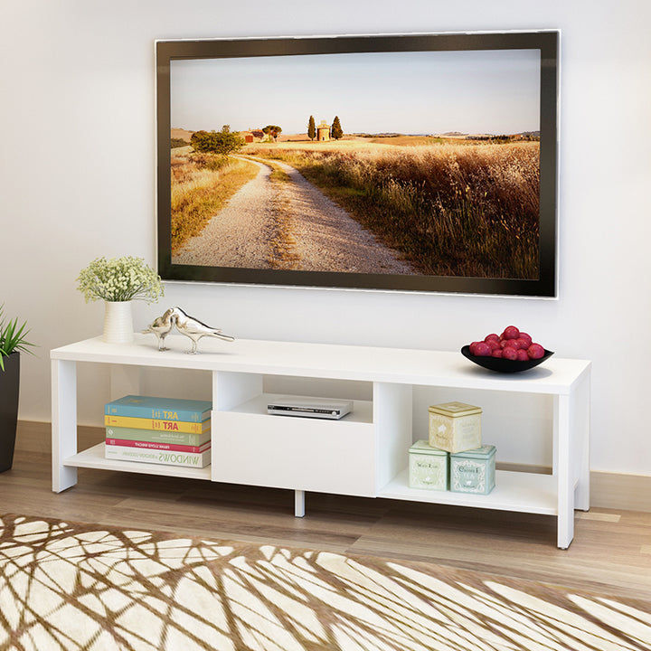 Fontana White 150cm Entertainment TV Unit