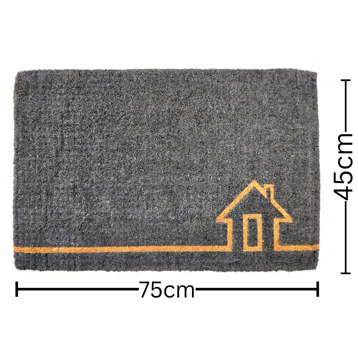 Ghar Grey Coir Doormat