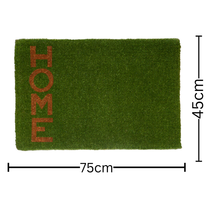 Green Home Thick 100% Coir Doormat