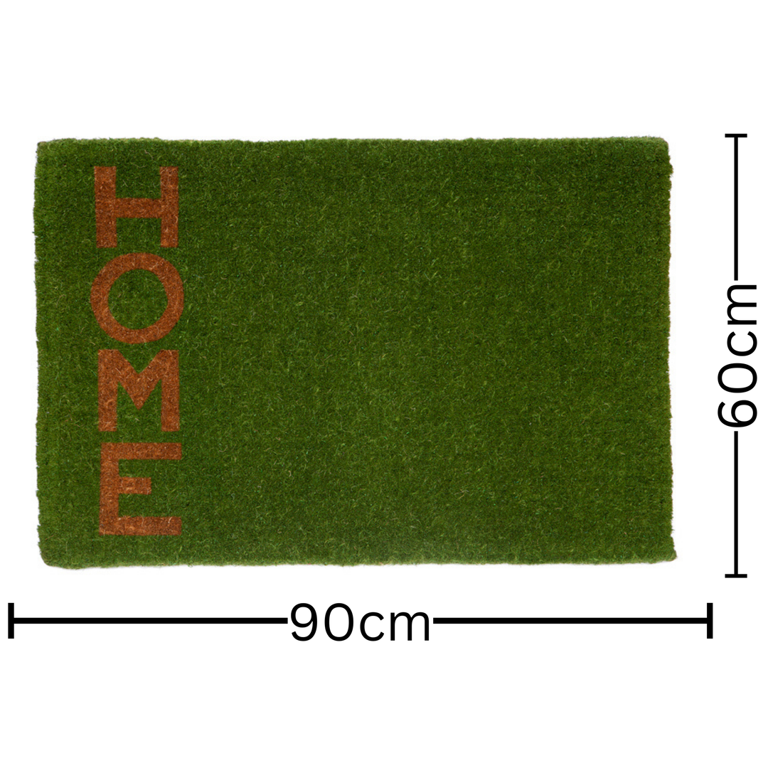 Green Home Thick 100% Coir Doormat