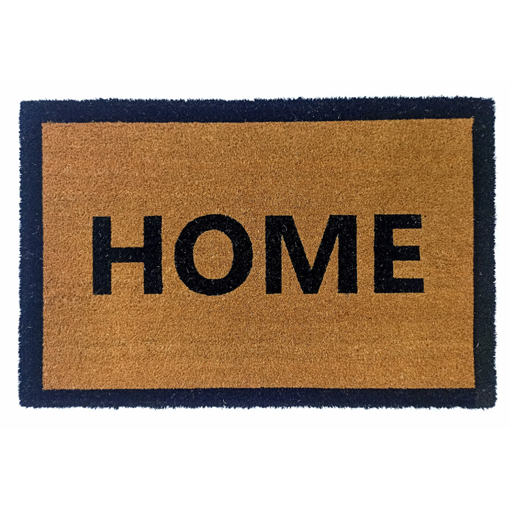 Home Border PVC Backed Coir Doormat