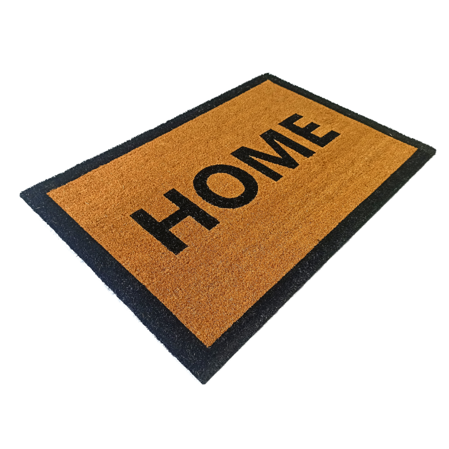 Home Border PVC Backed Coir Doormat