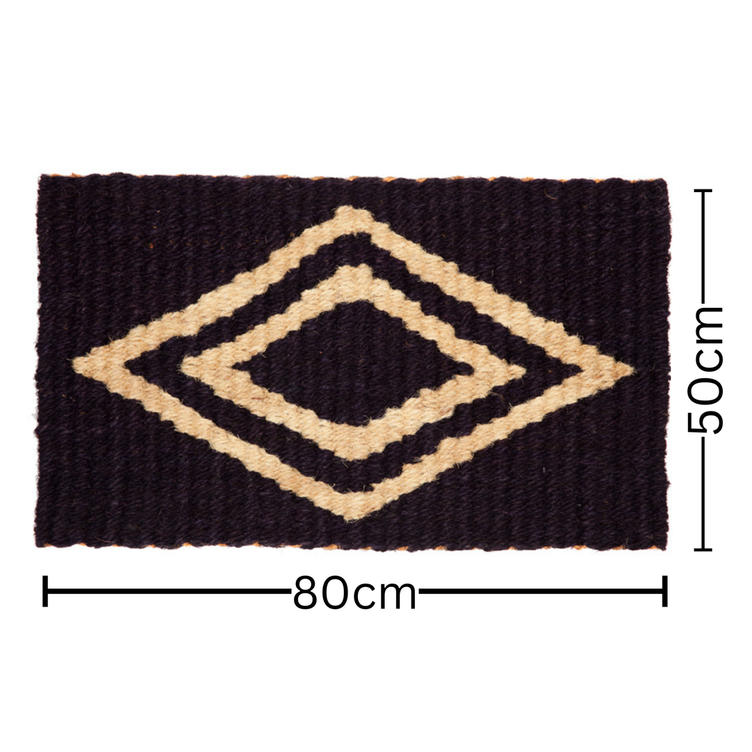 Mona knotted Coir Doormat