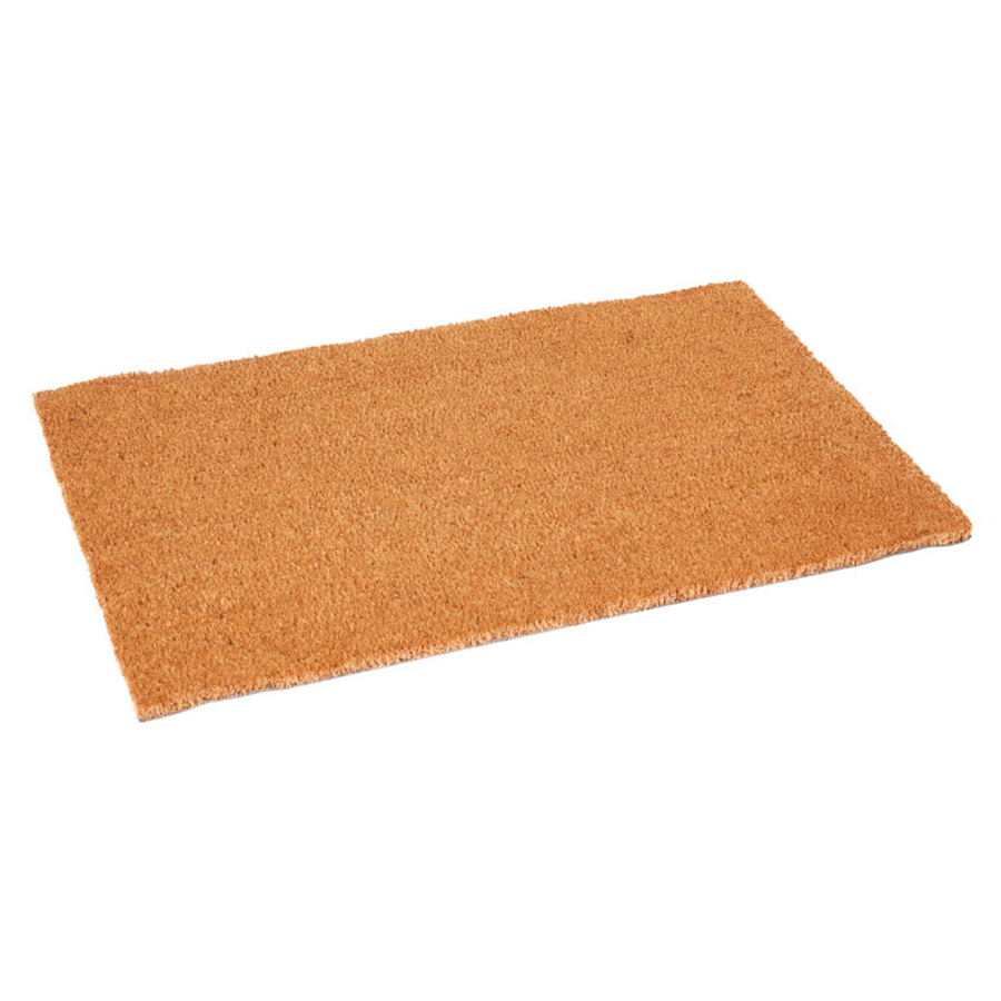 Nubra Plain Natural pvc backed Coir Doormat