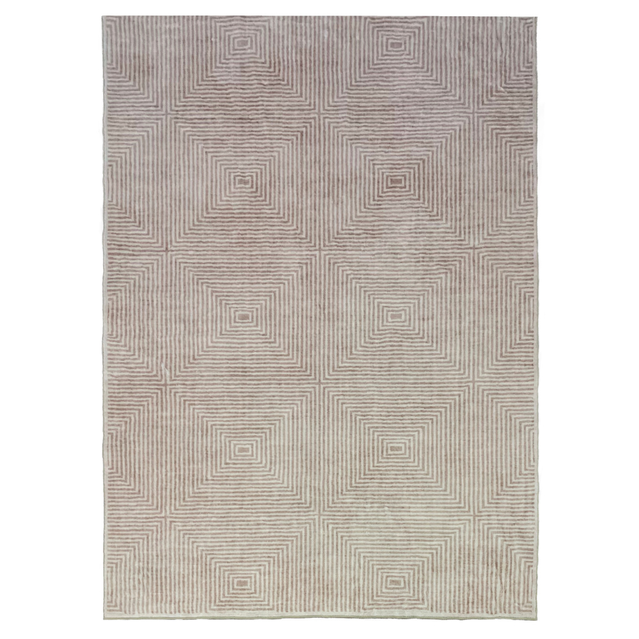 Pam Beige Machine Washable Large Rug