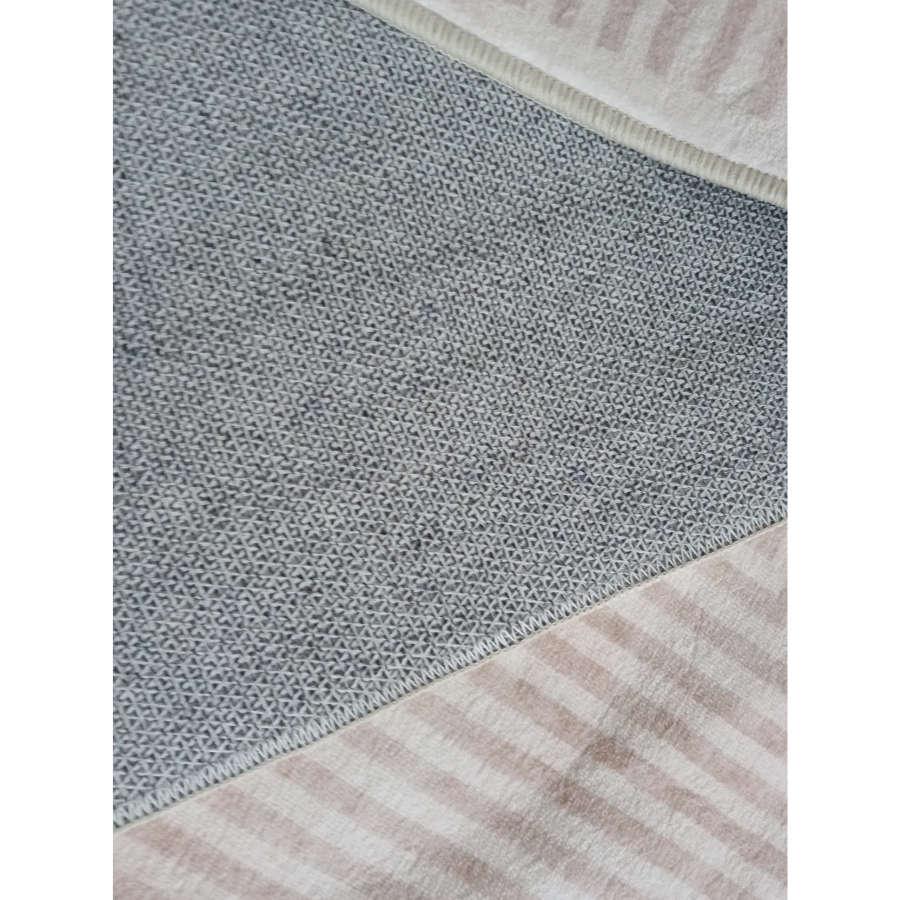 Pam Beige Machine Washable Large Rug