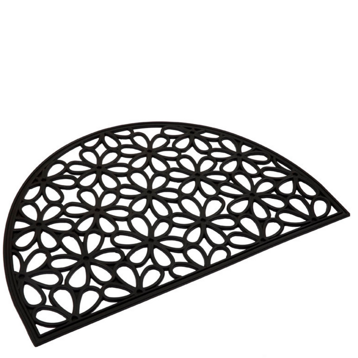 60x90 cm Perisa Decorative Half Round Rubber Doormat