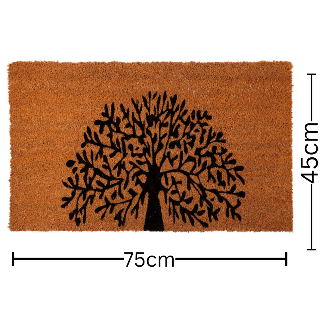 Tree Of Life PVC backed doormat