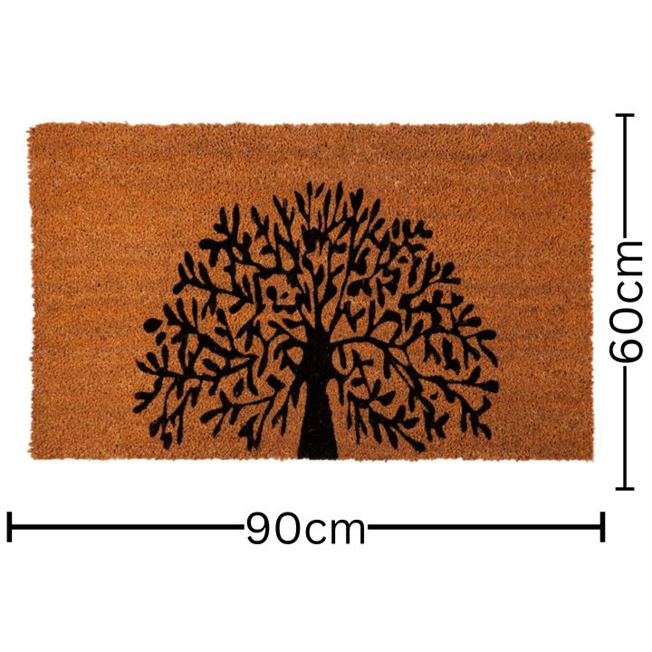 Tree Of Life PVC backed doormat