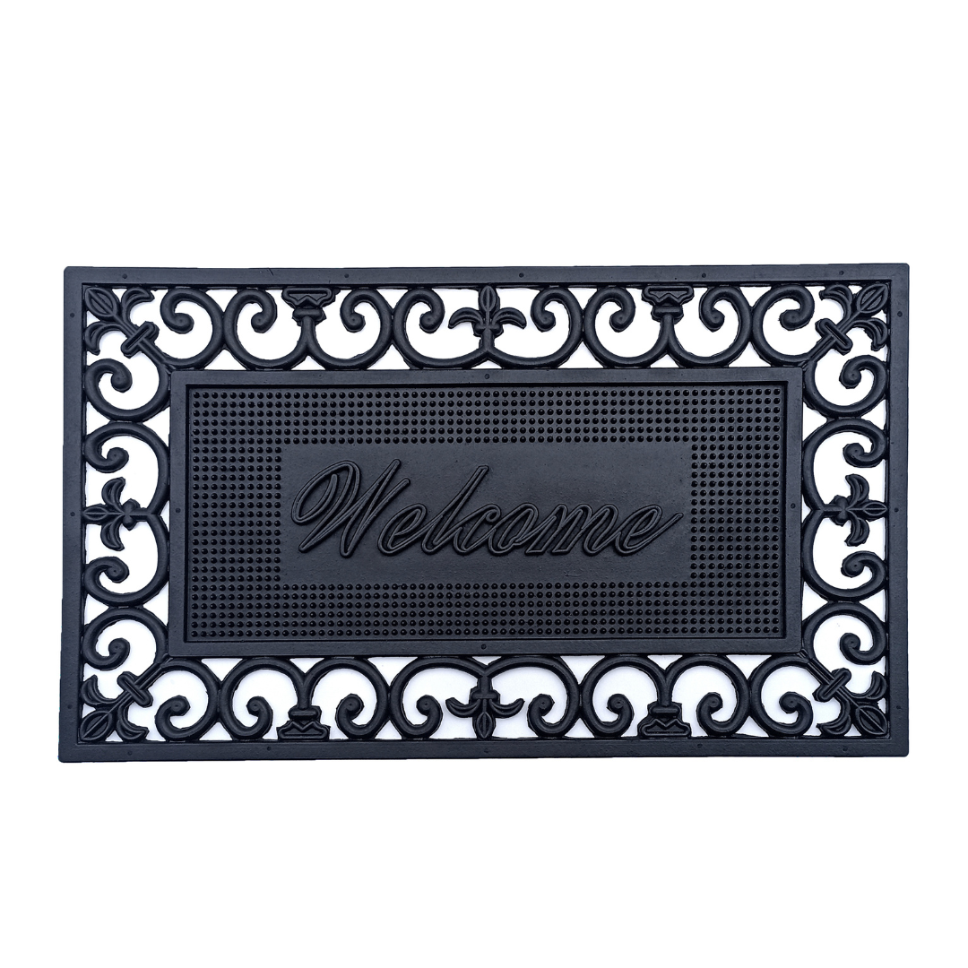 Welcome Rubber Doormat