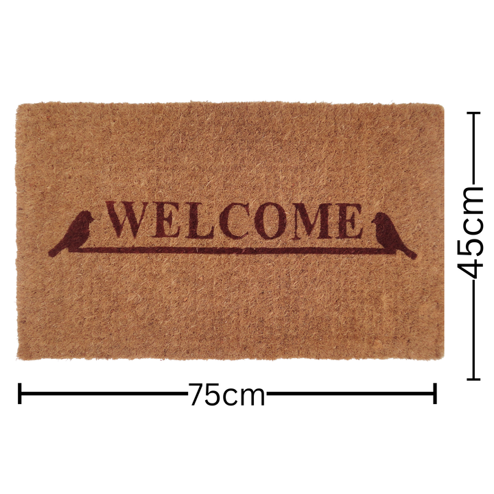 Welcome Thick Coir Doormat