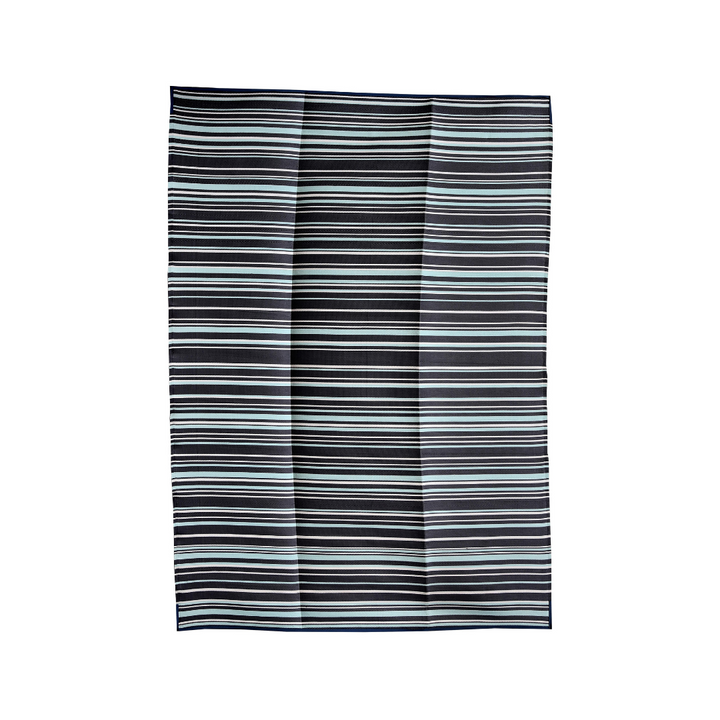 Zenith Multicolour Stripes Foldable Waterproof Large Camping Mat - 270x360 CM