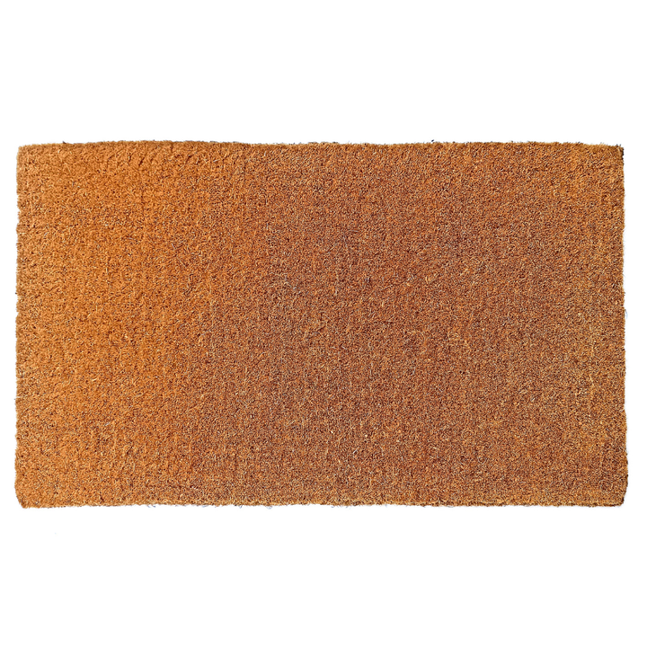 Regis Natural Long Coir Doormat - Doormats Fab Habitat