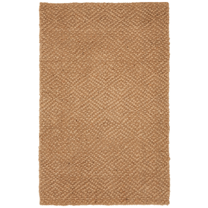 Muthu Diamond Pattern Jute Floor Mat - Doormats Fab Habitat