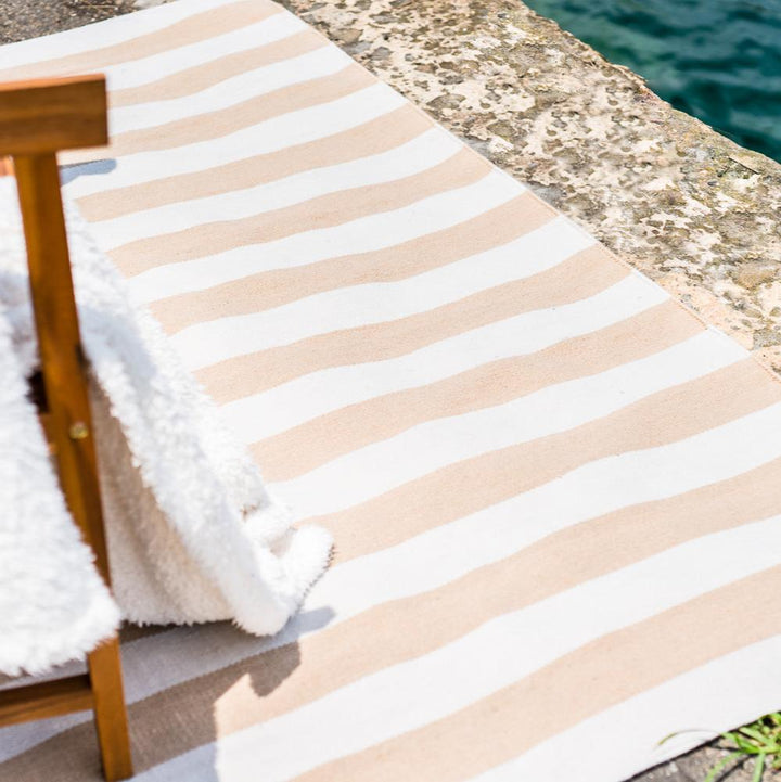 Nantucket Beige Indoor Outdoor Rug - Outdoor Rugs Fab Habitat