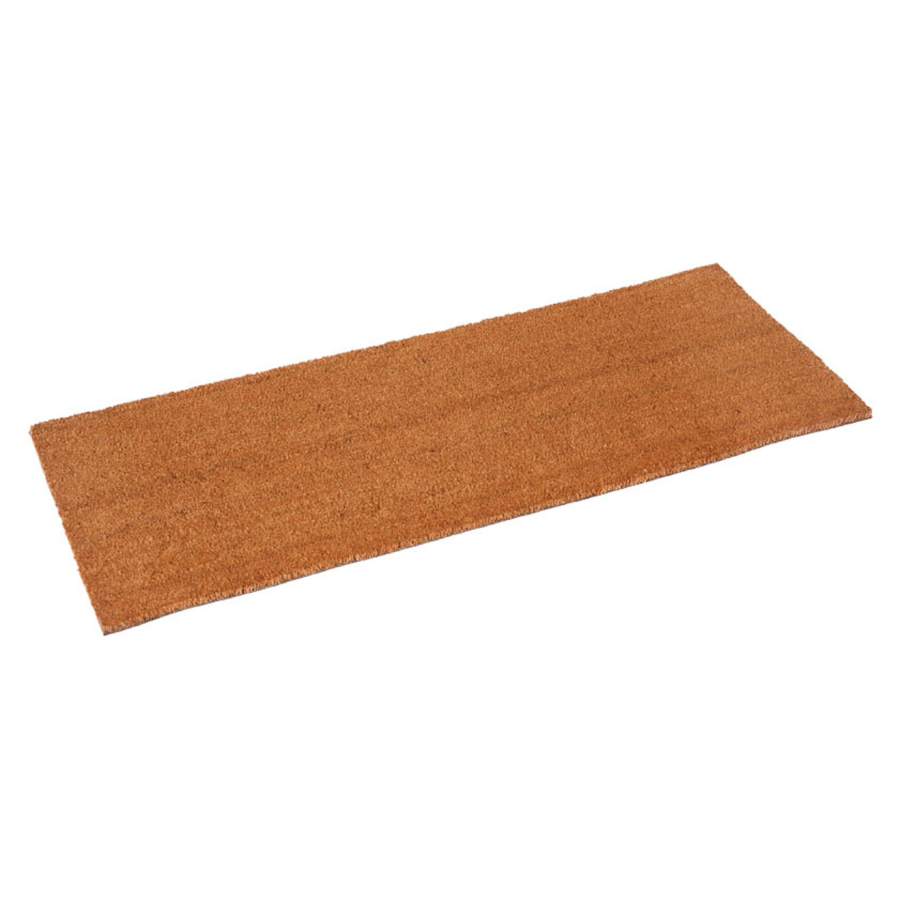 Nubra Plain Natural pvc backed Coir Doormat