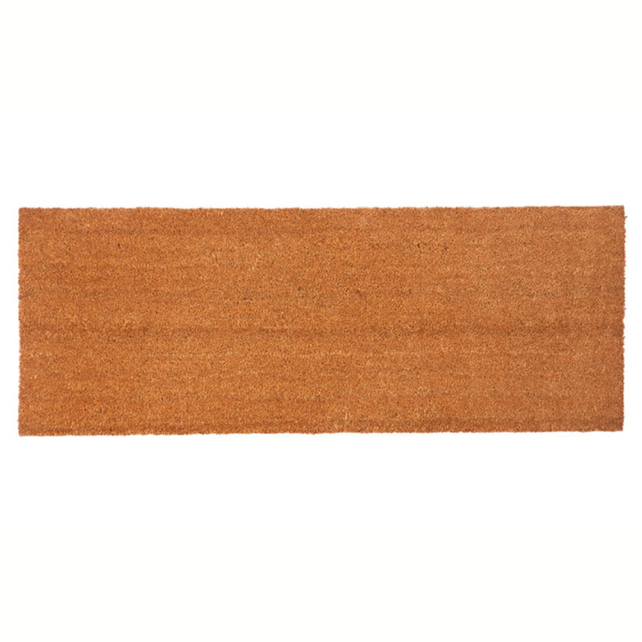 Nubra Plain Natural pvc backed Coir Doormat