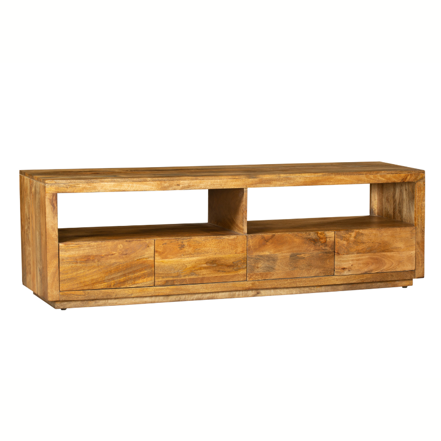 Nyra 180cm Entertainment TV Unit with 4 Drawers