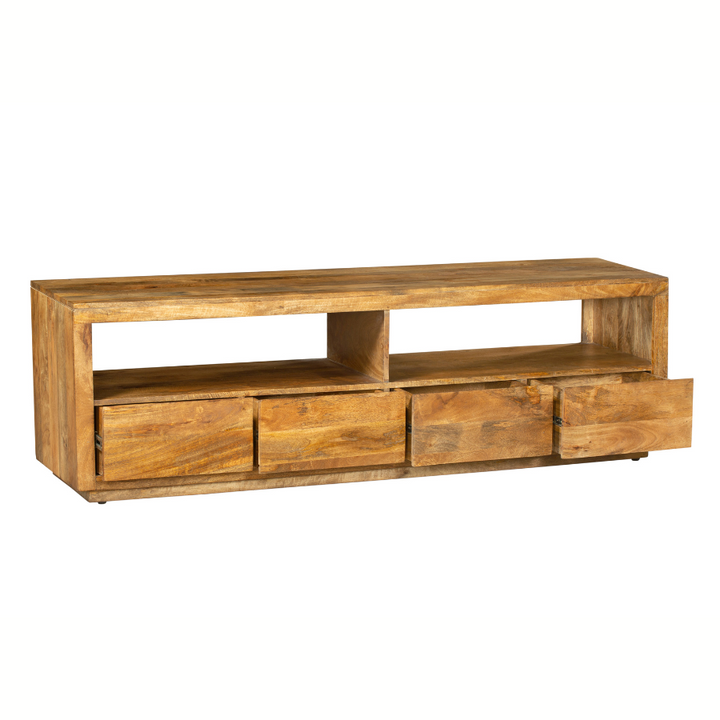 Nyra 180cm Entertainment TV Unit with 4 Drawers