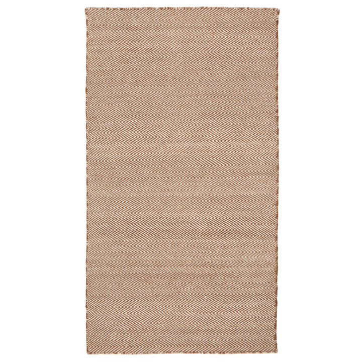 Herringbone Beige Indoor Outdoor Large Rug - Outdoor Rugs Fab Habitat