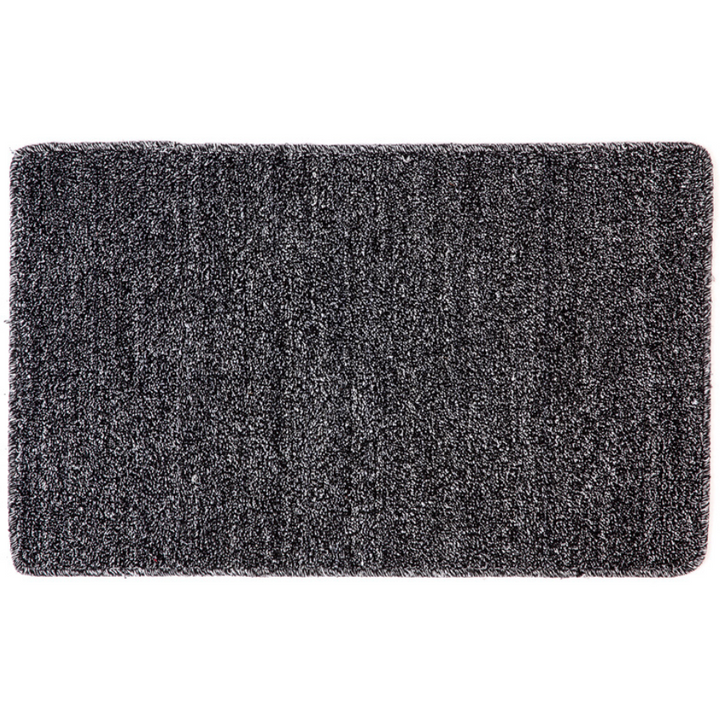 Polycot Black Non Slip Doormat - Fab Habitat , Doormats, [product_size],